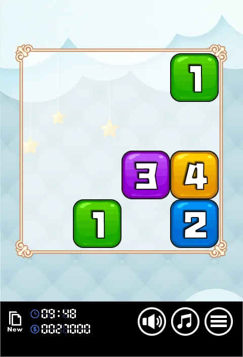 'Go Go Seven' gameplay screen