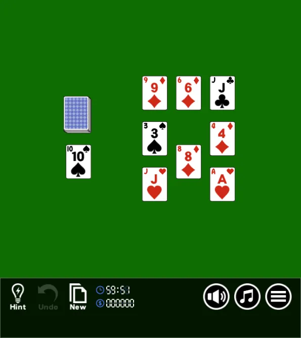 「ダブル・オア・クイット」のゲームプレイ画面