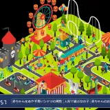 Looking for people in the theme park